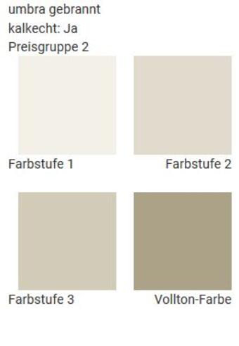 Casa Natura Wandfarben in umbra gebrannt